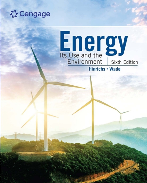 Energy: Its Uses and the Environment 6th Edition