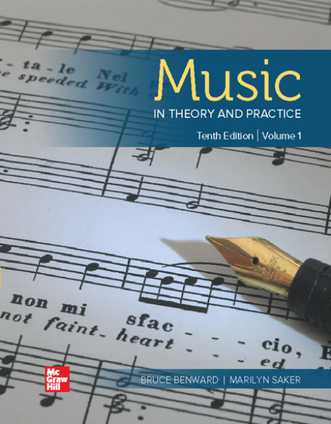 Music in Theory and Practice Volume 1 10th Edition