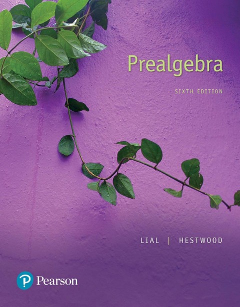 Prealgebra 6th Edition